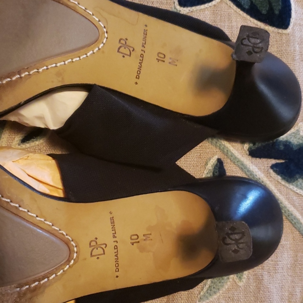 Donald Jpliner Black Mesh Elastic - image 3